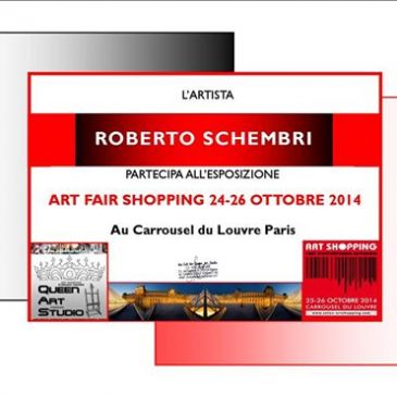 “ART FAIR SHOPPING” 26-26 OTT 2014 – Au Carrousel du Louvre – Paris