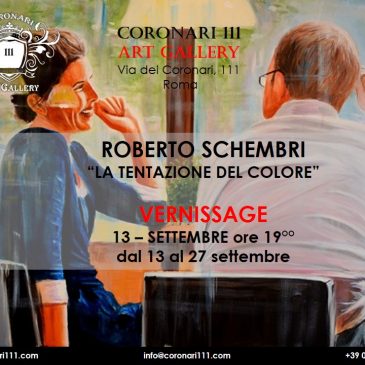 Esposizione personale 13-27 settembre 2014 “Coronari111 ArtGallery” – Roma