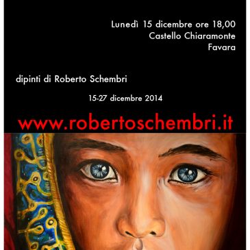 Esposizione personale 15-27 Dicembre 2014 presso “Castello Chiaramontano” col patrocinio del Comune di Favara